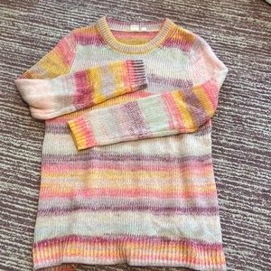 Gap Pastel Striped Sweater